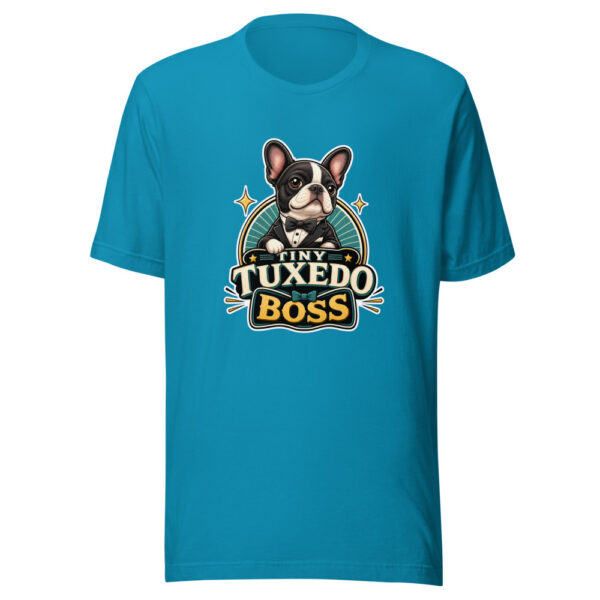 TINY TUXEDO BOSS Heartbeat-20260614-snubby-puppy-codex Graphic Tee mockup 2 TINY TUXEDO BOSS Heartbeat-20260614-snubby-puppy-codex Graphic Tee mockup 2