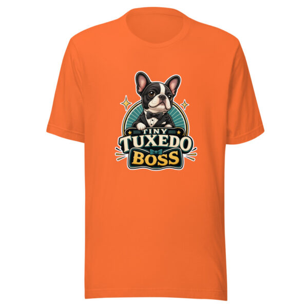 TINY TUXEDO BOSS Heartbeat-20260614-snubby-puppy-codex Graphic Tee mockup 5