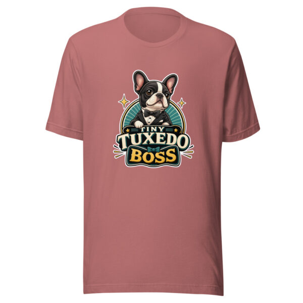 TINY TUXEDO BOSS Heartbeat-20260614-snubby-puppy-codex Graphic Tee mockup 6