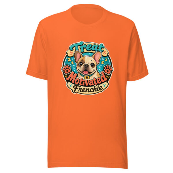 Treat Motivated Frenchie Graphic Tee mockup 5 Treat Motivated Frenchie Graphic Tee mockup 5