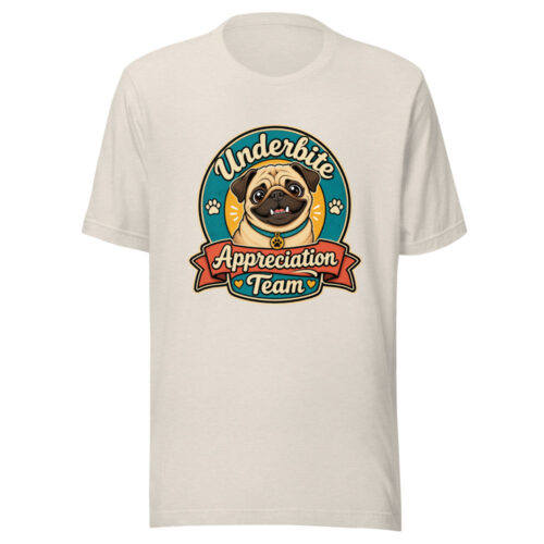 Underbite Appreciation Team Graphic Tee front view