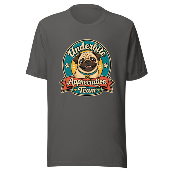 Underbite Appreciation Team Graphic Tee mockup 3 Underbite Appreciation Team Graphic Tee mockup 3