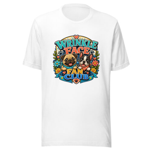 WRINKLE FACE FAN CLUB Heartbeat-20260624-codex-fallback Graphic Tee mockup 1 WRINKLE FACE FAN CLUB Heartbeat-20260624-codex-fallback Graphic Tee front view