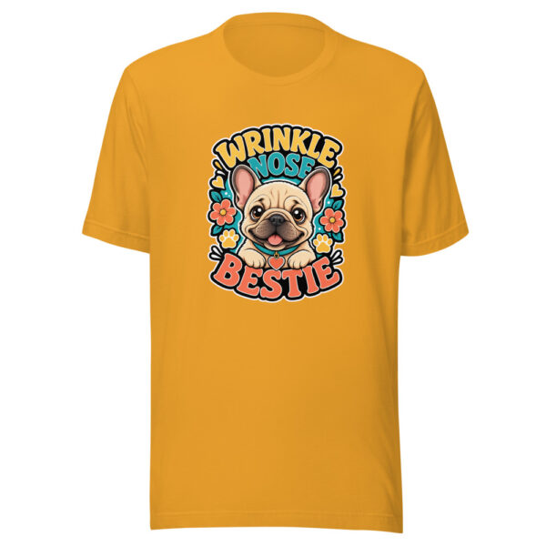 Wrinkle Nose Bestie Heartbeat-20260613-snubby-puppy-codex Graphic Tee mockup 3