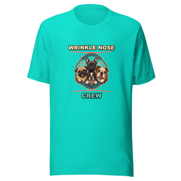 WRINKLE NOSE CREW Heartbeat-20260614-snubbypuppy-codex Graphic Tee mockup 3