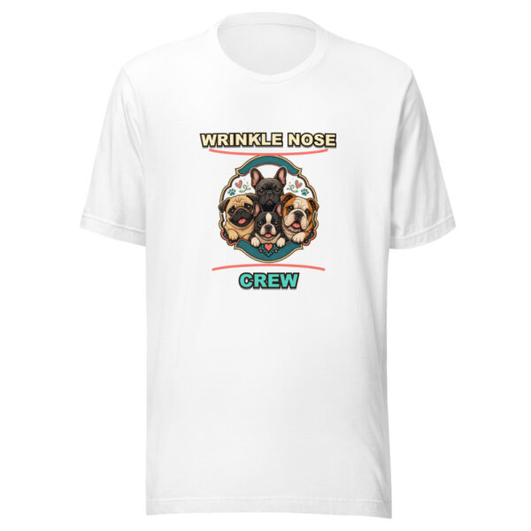 WRINKLE NOSE CREW Heartbeat-20260614-snubbypuppy-codex Graphic Tee mockup 3 WRINKLE NOSE CREW Heartbeat-20260614-snubbypuppy-codex Graphic Tee mockup 3