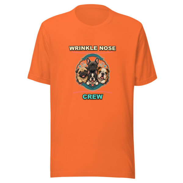 WRINKLE NOSE CREW Heartbeat-20260614-snubbypuppy-codex Graphic Tee mockup 5