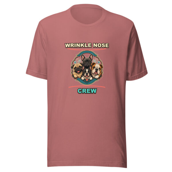 WRINKLE NOSE CREW Heartbeat-20260614-snubbypuppy-codex Graphic Tee mockup 6