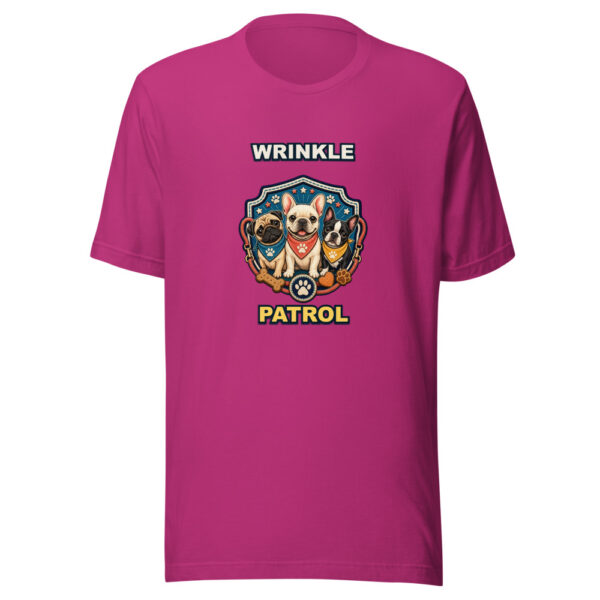 WRINKLE PATROL Heartbeat-20260614-snubbypuppy-codex Graphic Tee mockup 4