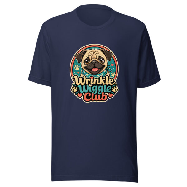 Wrinkle Wiggle Club Graphic Tee mockup 3 Wrinkle Wiggle Club Graphic Tee mockup 3