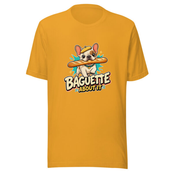 Baguette About It Graphic Tee front view