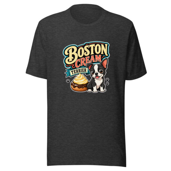 Boston Cream Terrier Graphic Tee mockup 12 Boston Cream Terrier Graphic Tee mockup 12