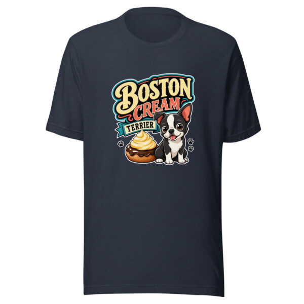 Boston Cream Terrier Graphic Tee mockup 13 Boston Cream Terrier Graphic Tee mockup 13