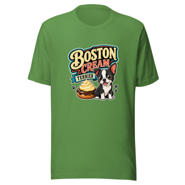Boston Cream Terrier Graphic Tee mockup 16 Boston Cream Terrier Graphic Tee mockup 16