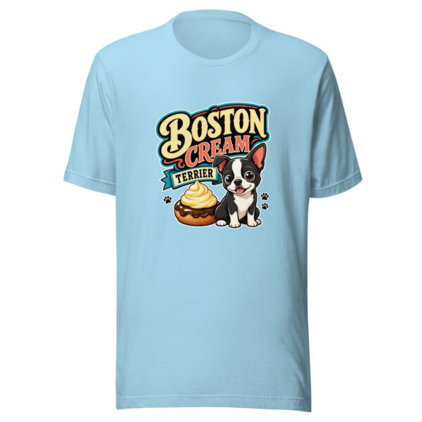Boston Cream Terrier Graphic Tee mockup 17 Boston Cream Terrier Graphic Tee mockup 17