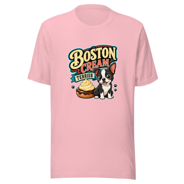 Boston Cream Terrier Graphic Tee mockup 18 Boston Cream Terrier Graphic Tee mockup 18