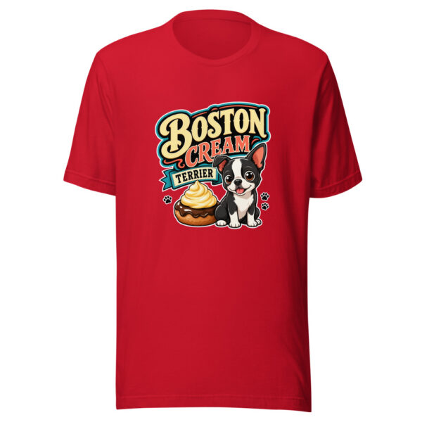 Boston Cream Terrier Graphic Tee mockup 19 Boston Cream Terrier Graphic Tee mockup 19