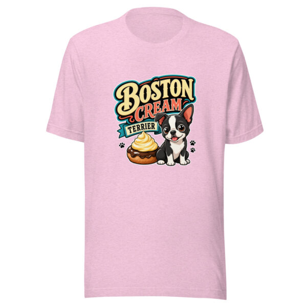 Boston Cream Terrier Graphic Tee mockup 23 Boston Cream Terrier Graphic Tee mockup 23