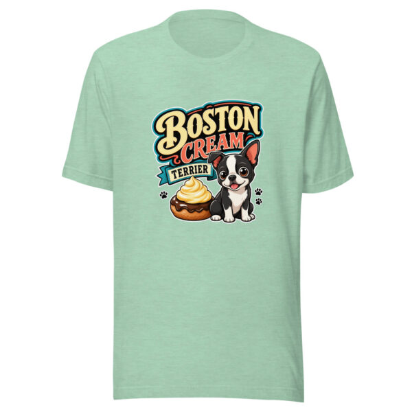 Boston Cream Terrier Graphic Tee mockup 24 Boston Cream Terrier Graphic Tee mockup 24