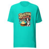 Boston Cream Terrier Graphic Tee mockup 4 Boston Cream Terrier Graphic Tee mockup 4