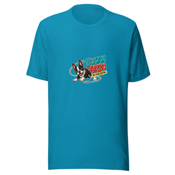 Boston Turbo - No Start Button Boston-turbo Graphic Tee mockup 2