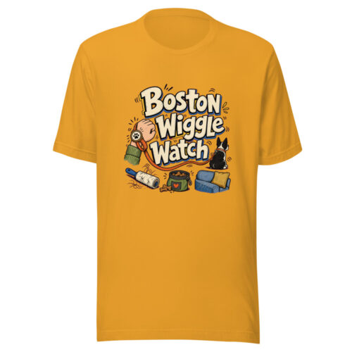 Boston Wiggle Watch Graphic Tee front view