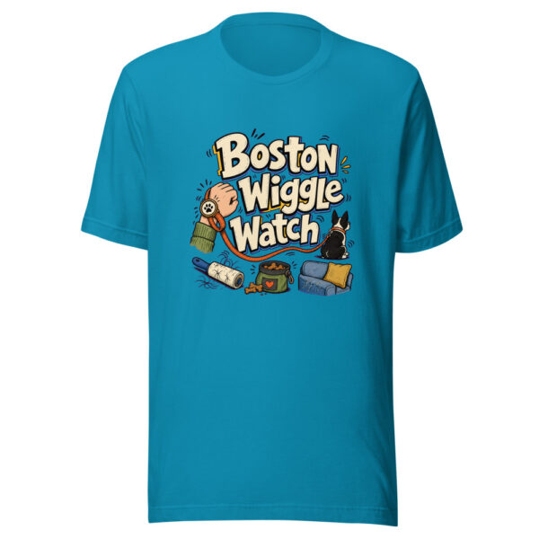 Boston Wiggle Watch Graphic Tee mockup 2