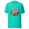 Boston Wiggle Watch Graphic Tee mockup 3