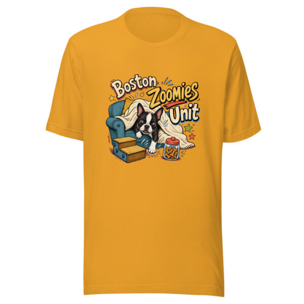 Boston Zoomies Unit Graphic Tee front view