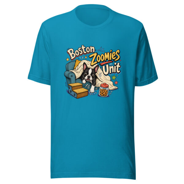 Boston Zoomies Unit Graphic Tee mockup 2