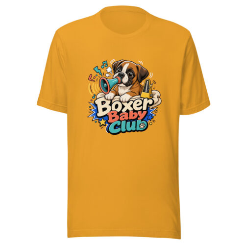 Boxer Baby Club Graphic Tee front view