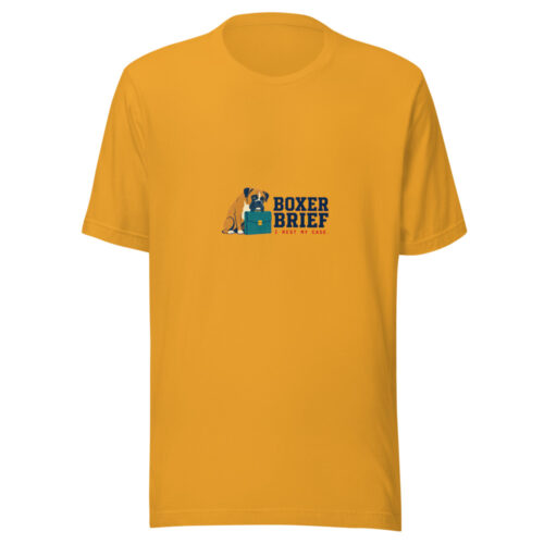 Boxer Brief — I Rest My Case Boxer-brief Graphic Tee mockup 1 Boxer Brief — I Rest My Case Boxer-brief Graphic Tee front view