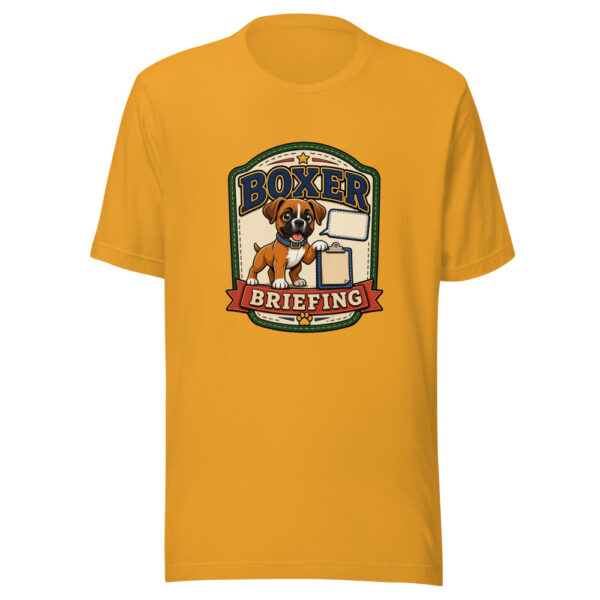 Boxer Briefing Graphic Tee front view