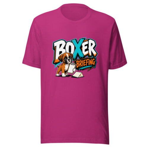 Boxer Briefing Graphic Tee mockup 1 Boxer Briefing Graphic Tee front view