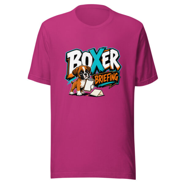Boxer Briefing Graphic Tee mockup 1 Boxer Briefing Graphic Tee front view