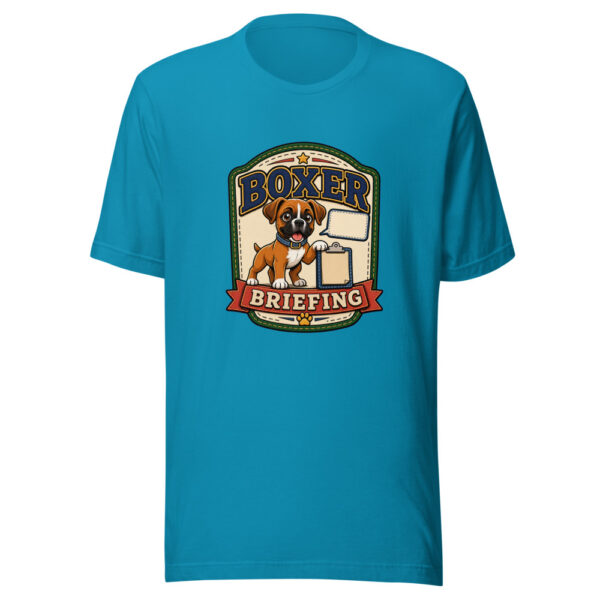 Boxer Briefing Graphic Tee mockup 2