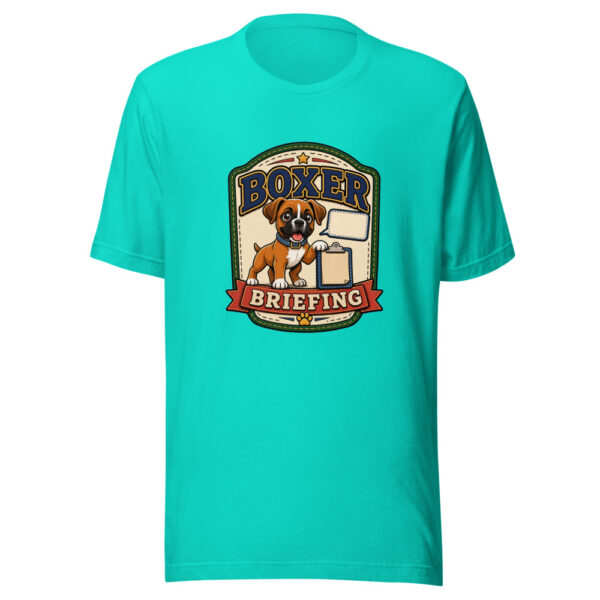 Boxer Briefing Graphic Tee mockup 3