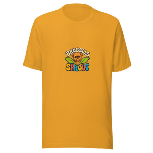 Brussels Sprout Brussels-sprout Graphic Tee mockup 1 Brussels Sprout Brussels-sprout Graphic Tee front view