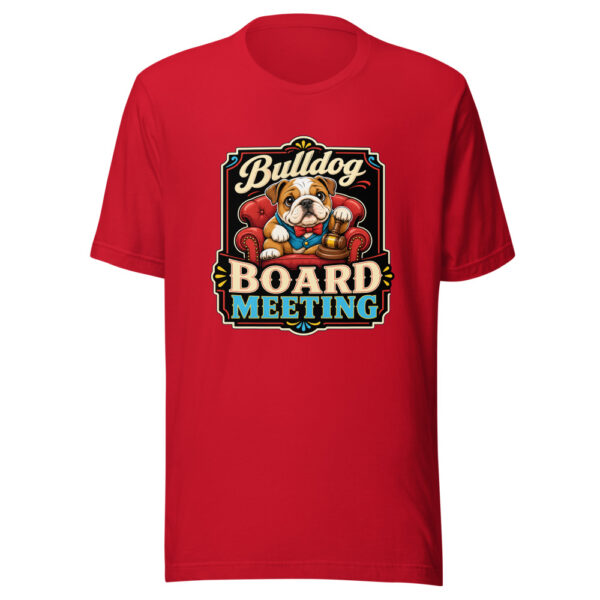 Bulldog Board Meeting Graphic Tee mockup 19