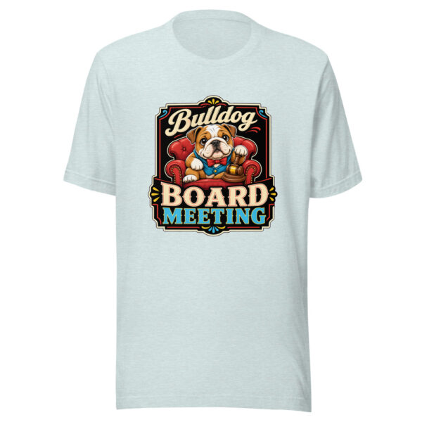 Bulldog Board Meeting Graphic Tee mockup 22