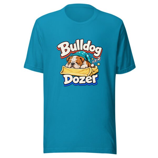 Bulldog Dozer Graphic Tee front view