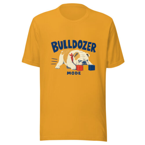 Bulldozer Mode Bulldozer-mode Graphic Tee front view