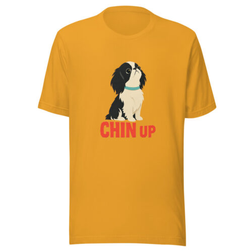 Chin Up Japanese-chin-up Graphic Tee mockup 1 Chin Up Japanese-chin-up Graphic Tee front view