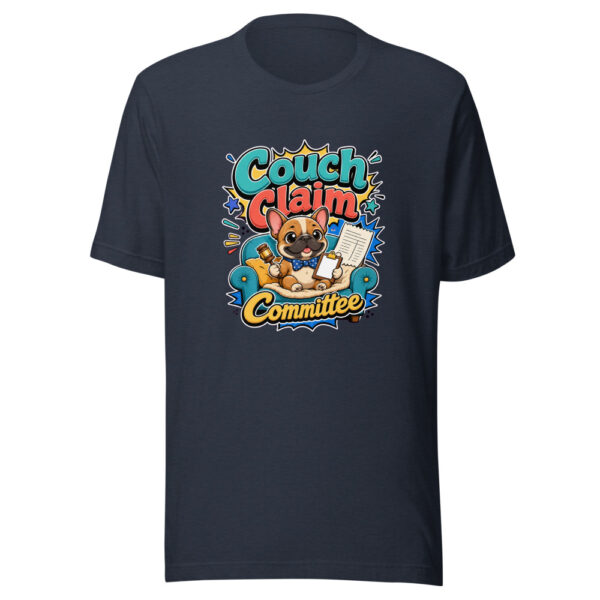 Couch Claim Committee Graphic Tee mockup 13