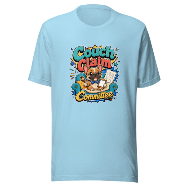 Couch Claim Committee Graphic Tee mockup 17