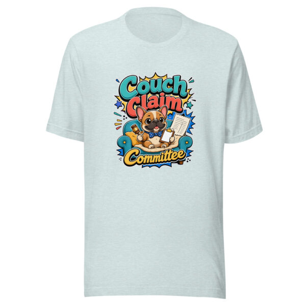 Couch Claim Committee Graphic Tee mockup 22