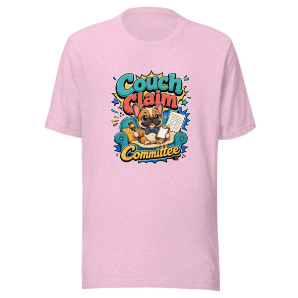 Couch Claim Committee Graphic Tee mockup 23