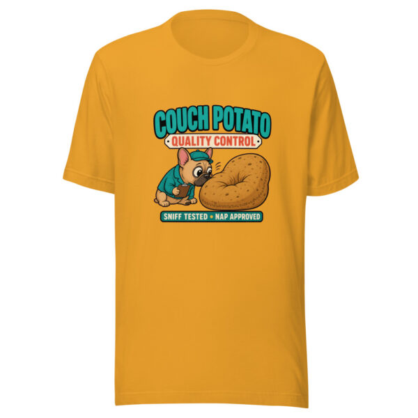 Couch Potato Quality Control Sniff Tested Nap Approved Couch-potato-quality-control Graphic Tee mockup 2 Couch Potato Quality Control Sniff Tested Nap Approved Couch-potato-quality-control Graphic Tee mockup 2