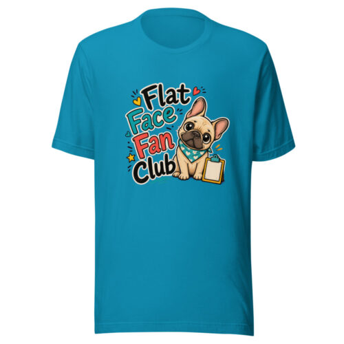 Flat Face Fan Club Graphic Tee mockup 1 Flat Face Fan Club Graphic Tee front view