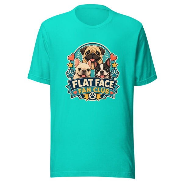 FLAT FACE FAN CLUB Heartbeat-20260624-codex-fallback Graphic Tee front view